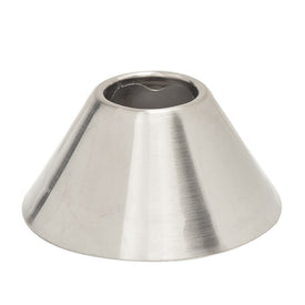 Bell Escutcheon Chrome Plated 1/2 Inch Stainless Steel
