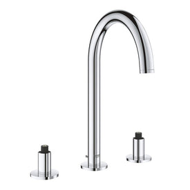 Atrio Two Handle Widespread L-Size Bathroom Sink Faucet without Handles