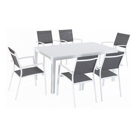Harper Seven-Piece Outdoor Dining Set with Dining Table