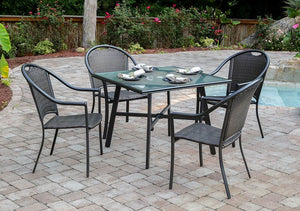 BAMDN5PCG Outdoor/Patio Furniture/Patio Dining Sets