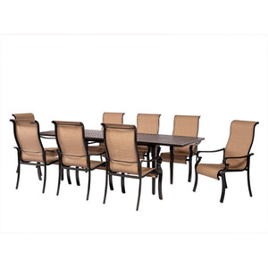 BRIGDN9PC-EX Outdoor/Patio Furniture/Patio Dining Sets