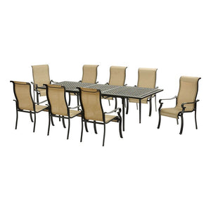 BRIGDN9PC-EX Outdoor/Patio Furniture/Patio Dining Sets