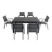 CAMDN7PC-GRY Outdoor/Patio Furniture/Patio Dining Sets