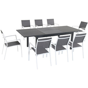 CAMDN9PC-WHT Outdoor/Patio Furniture/Patio Dining Sets