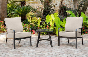 CORT3PC-ASH Outdoor/Patio Furniture/Patio Dining Sets