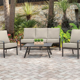 Cortino Four-Piece Commercial Patio Seating Set