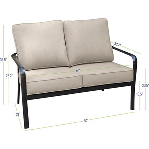 CORT5PCL-ASH Outdoor/Patio Furniture/Patio Conversation Sets