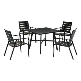 Cortino Five-Piece Commercial Patio Dining Set