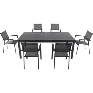 DAWDN7PC-GRY Outdoor/Patio Furniture/Patio Dining Sets