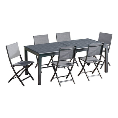 Product Image: DAWDN7PCFD-GRY Outdoor/Patio Furniture/Patio Dining Sets
