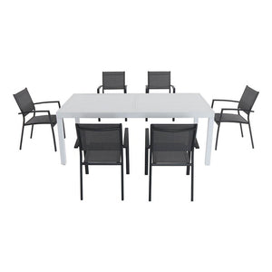 DELDN7PC-WG Outdoor/Patio Furniture/Patio Dining Sets