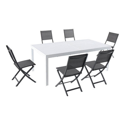 Product Image: DELDN7PCFD-WG Outdoor/Patio Furniture/Patio Dining Sets