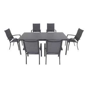 FRESDN7PCHB-GRY Outdoor/Patio Furniture/Patio Dining Sets