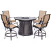 MAN5PCFPRD-BR Outdoor/Patio Furniture/Patio Dining Sets