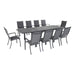 NAPDN11PCHB-GRY Outdoor/Patio Furniture/Patio Dining Sets