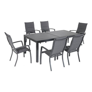 NAPDN7PCHB-GRY Outdoor/Patio Furniture/Patio Dining Sets