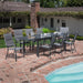 NAPDN9PCHB-GRY Outdoor/Patio Furniture/Patio Dining Sets