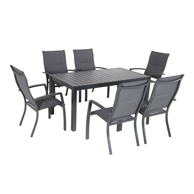NAPDNS7PCHB-GRY Outdoor/Patio Furniture/Patio Dining Sets