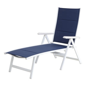 EVERCHS-W-NVY Outdoor/Patio Furniture/Outdoor Chaise Lounges