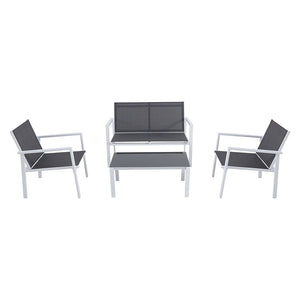 HARP4PC-WG Outdoor/Patio Furniture/Patio Conversation Sets