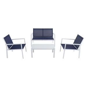 HARP4PC-WN Outdoor/Patio Furniture/Patio Conversation Sets