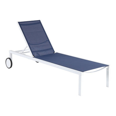 PYTNCHS-W-NVY Outdoor/Patio Furniture/Outdoor Chaise Lounges