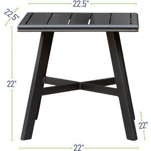 CMSDTBL-GM Outdoor/Patio Furniture/Outdoor Tables