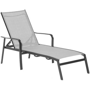 FOXCHS2PC-GRY Outdoor/Patio Furniture/Outdoor Chaise Lounges