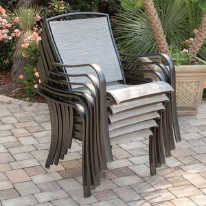 FOXDN3PCS-GRY Outdoor/Patio Furniture/Outdoor Bistro Sets