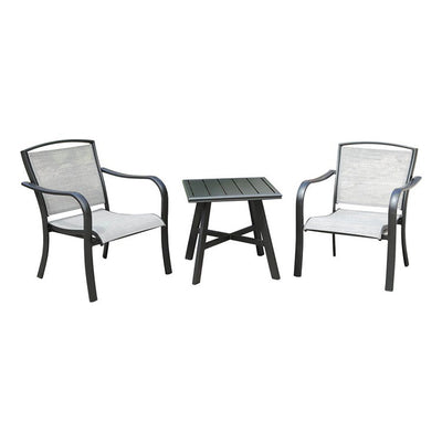 Product Image: FOXHILL3PC-GRY Outdoor/Patio Furniture/Patio Conversation Sets