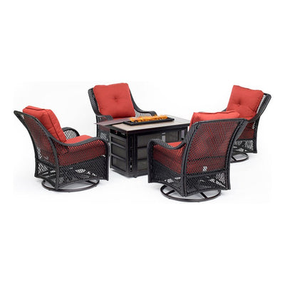 ORL5PCSW4RECFP-BRY Outdoor/Patio Furniture/Patio Conversation Sets