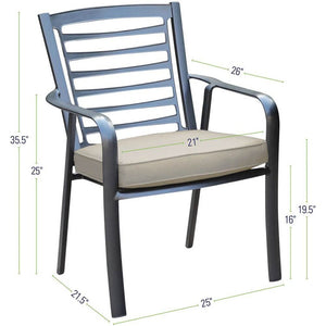 PEMDN3PCS-ASH Outdoor/Patio Furniture/Outdoor Bistro Sets