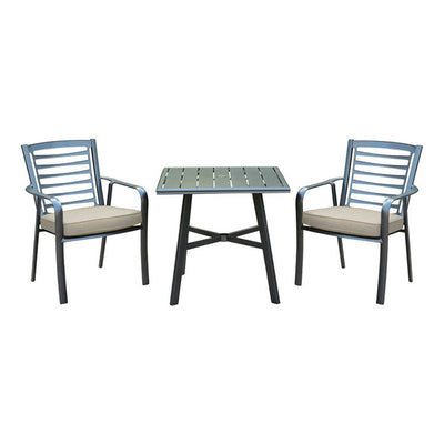 Product Image: PEMDN3PCS-ASH Outdoor/Patio Furniture/Outdoor Bistro Sets