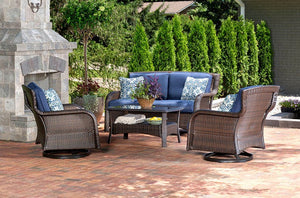 STRATH4PCSW-LS-NVY Outdoor/Patio Furniture/Patio Conversation Sets