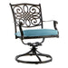 TRAD5PCRECSW4FP-BLU Outdoor/Patio Furniture/Patio Conversation Sets
