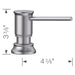 442517 Kitchen/Kitchen Sink Accessories/Kitchen Soap & Lotion Dispensers