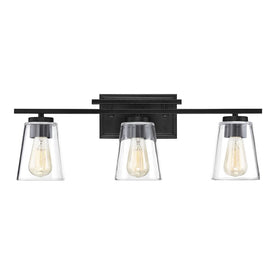 Calhoun Three-Light Bathroom Vanity Fixture