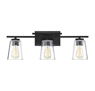 Product Image: 8-1020-3-BK Lighting/Wall Lights/Vanity & Bath Lights