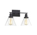 8-9130-2-BK Lighting/Wall Lights/Vanity & Bath Lights