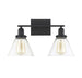 8-9130-2-BK Lighting/Wall Lights/Vanity & Bath Lights