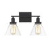 8-9130-2-BK Lighting/Wall Lights/Vanity & Bath Lights