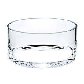 Manhattan European Mouth-Blown Lead-Free Crystal 8" Bowl