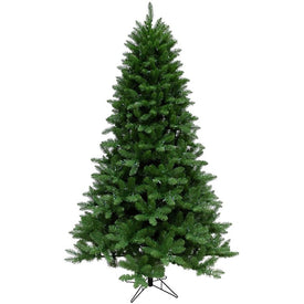 6.5-Ft. Greenland Pine Artificial Christmas Tree with Clear LED String Lights