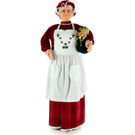 58" Dancing Mrs. Claus with Apron