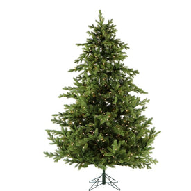 9-Ft. Foxtail Pine Christmas Tree with Clear LED String Lights