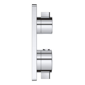 Grohtherm Square Two Handle Single-Function Thermostatic Mixer Trim