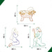 FFCHLED003-NTV0-MTL Holiday/Christmas/Christmas Outdoor Decor