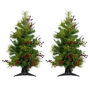 FFNP056-5GRB/SET2 Holiday/Christmas/Christmas Trees
