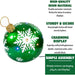 FFRS018-ORN1-GN Holiday/Christmas/Christmas Outdoor Decor