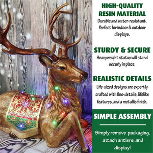 FFRS047-RD1-BRN Holiday/Christmas/Christmas Outdoor Decor